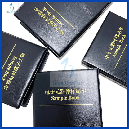 Capacitors Kit SMD 1206 Capacitor Sample BooK 0201 0402 0603 0805 Chip Assortment Pack 80/90/92values 25 50 pcs